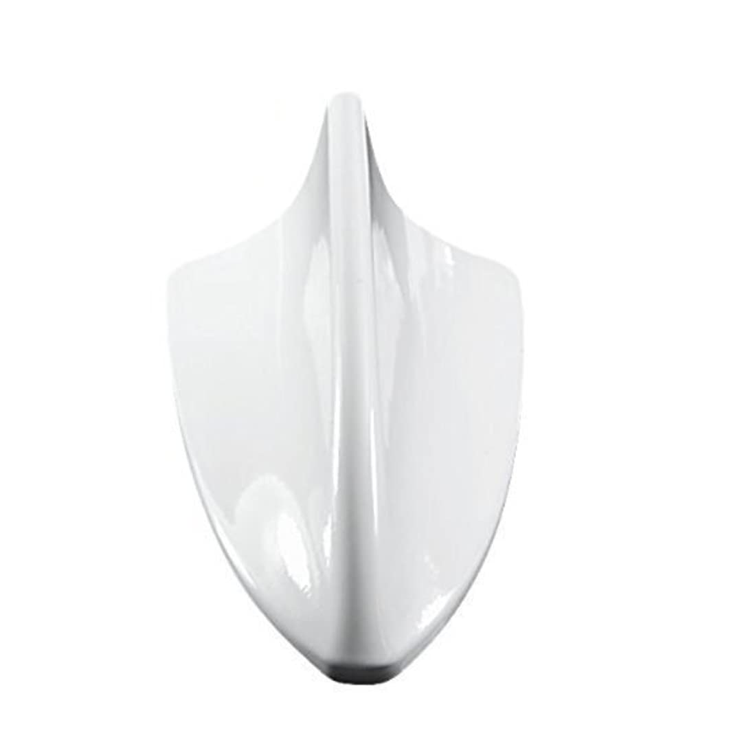 KINGSWAY® Shark Fin Car Antenna Compatible with Maruti Suzuki Celerio (Year 2014-2021), Universal Size Car Radio FM AM, Waterproof ABS Body, Easy Replacement, 1 Piece, White Color