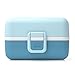 Produktbild monbento Tresor Lunchbox, Kunststoff, Iceberg Blau, 16 x 9,2 x 10,4 cm
