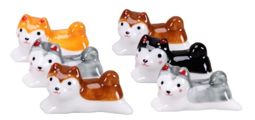 speed mao 可愛い 柴犬 わんちゃん セラミック 箸置き カラトリー 4色 6個 セット