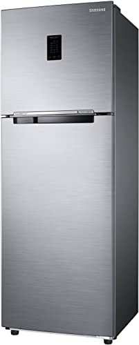 Image of Samsung 322L 1 Star Convertible 5 In 1 Digital Inverter Frost-Free Double Door Refrigerator Appliance (RT37C4521S8 /HL,Elegant Inox