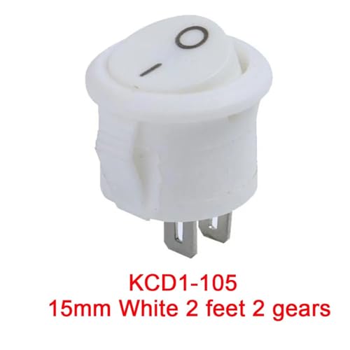 Interruptor circular de 20mm KCD1-105 para reparar aparatos con fallo de encendido 4