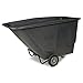 Storage Box, Transport Bulk Products and Waste, 1-1/2 cu. Yds. 1,200 lbs. Standard Duty Tilt Truck in Gray