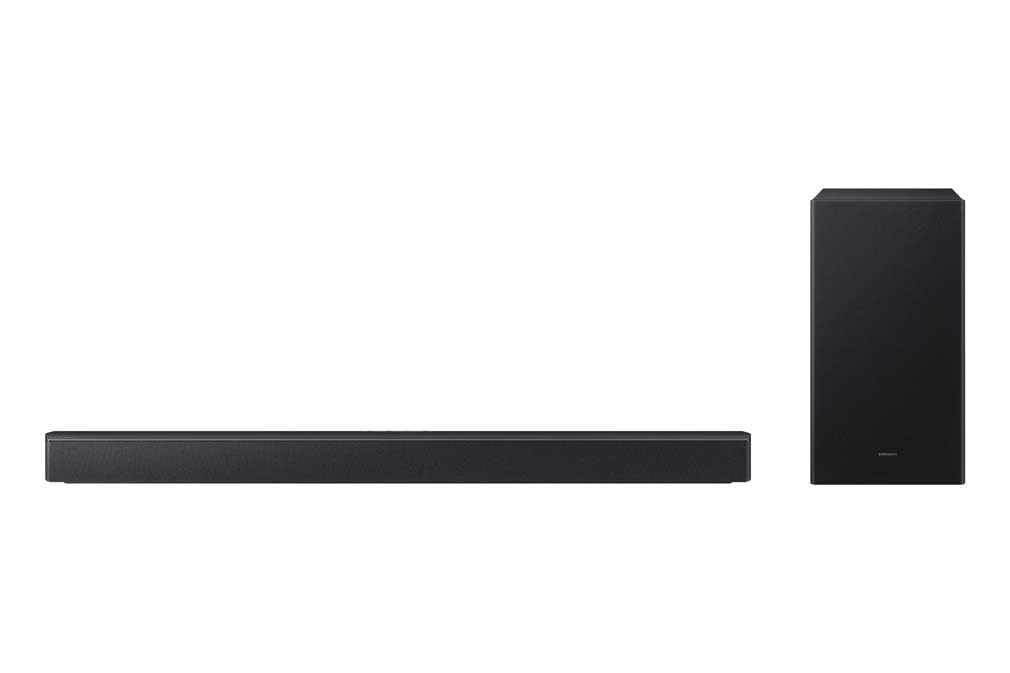 Samsung HW-B460GF B-Series 2.1-Kanal-Soundbar für Fernseher, TV-Lautsprecher mit kabellosem 6,5"-Subwoofer, Game Mode, Adaptive Sound, Bass-Boost-Modus, Virtueller Surround Sound
