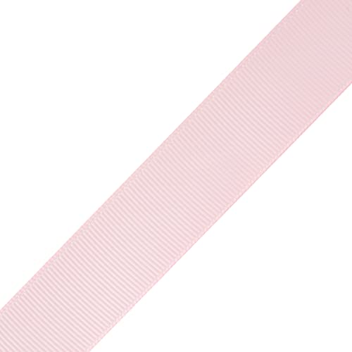 Fondersy 22mmX 91M Solid Grosgrain Ribbon for Gift Wrapping, Hair Bows, Parties, Wedding Decoration, Crafts Sewing(Lt. Pink) - Image 2