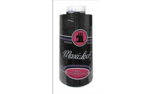 Hilo Maxi-Lock en cono 3000yd negro miniatura 1