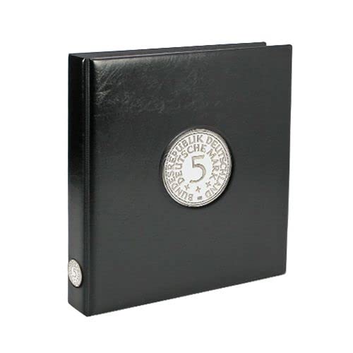 Album Numismatique de Précision pour 5 Marks Allemands Jusqu'en 1974 et Pièces Aigle Argenté