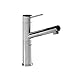 Riobel CY101SS-10 Cayo kitchen faucet with spray, SS-10