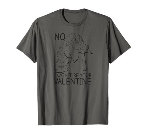 T-shirt Grumpy No Valentine pour célébrer le célibat avec humour