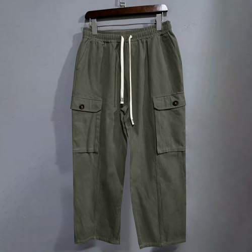 Pantalon de sport baggy couleur unie coupe ample et confortable pour homme actif - 6