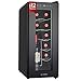 KLAMER Weinkühlschrank 12 Flaschen, Getränkekühlschrank 34 L, 5–18°C Präzisionskühlung, Thermoelektrisch, UV-Schutz Glastür, Touch Display, Weinkühler leise 37 dB