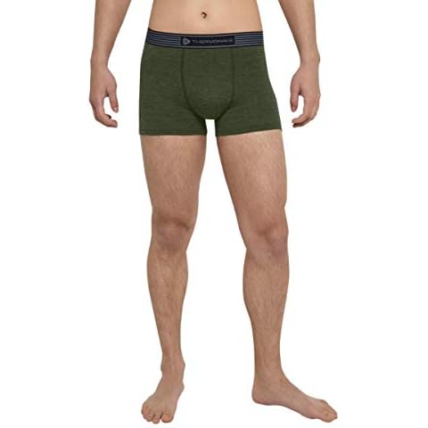 Thermowave - MERINO LIFE/Mens Merino Wool Boxer Briefs/Pesto - XX-Large Cover