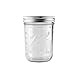 Ball - 16 oz Wide Mouth Glass Mason Jars | 6 Pack Jars with Airtight Lids | Large Glass Jar for Food Storage with Lids | Ideal for Canning, Fermentation, Pickling, Kombucha Brewing
