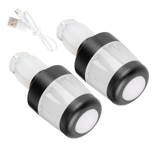 Intermitentes para Patinete,Empuñadura De Manillar Multimodo con LED Alto Brillo,Intermitentes de Universales - para Bici Desplazamientos Aparcamiento Reparto Ruta Carretera Montaña Urbano