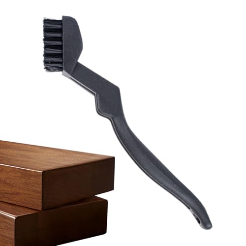 ワイヤースクラブブラシ - 頑丈な鋼鉄の毛、耐久性のある木製ハンドル、コンパクトな軽量デザイン、錆びた除去ツール、快適な非スリップグリップ|実用的なクリーニングアクセサリー適切なグリルバーベキューワークショップ