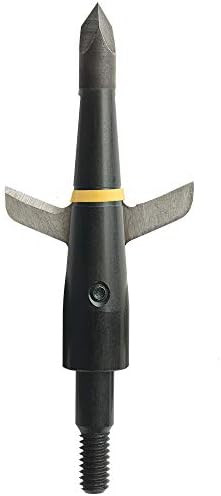 Swhacker 100 Grain 1.75-Inch Cut Broadhead (Set of 3), Large, Black