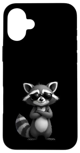 Funny Raccoon Cool Raccoon Chill Raccoon X}zP[X iPhone 16 Plus p
