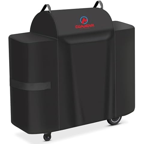 Comnova Grill Cover for Traeger Timberline 1300 - Premium Wood Pellet Smoker Cover for Traeger Waterproof & Heavy Duty, 600D Pellet BBQ Cover Accessory for Traeger Timberline 1300 Grills (BAC360) Cover