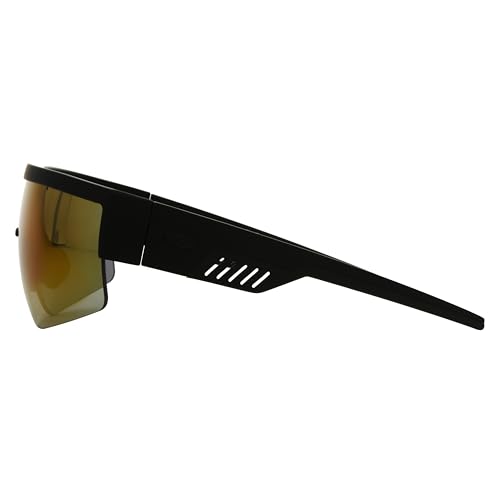 Rawlings Men's Skylar Shield Sunglasses, Black, 129 mm3