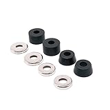 ELOS Skateboard Truck Bushing Kit. High Performance PU. Wear Resistant and Better Feedback. No Split. No Break-in Required. for Longboard, Skateboard, Cruisers. 8 pcs.