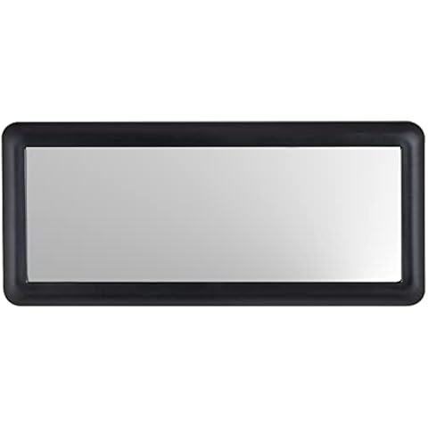 Custom Accessories 70003 Black Deluxe Visor Mirror Cover