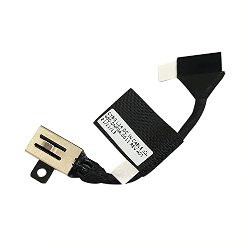 Gintai Conector de alimentación DCJACK Connecteur de repuesto para Dell 450.0NF0A.0011