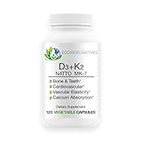 BioInnovations Pharmacal D3+K2 10,000IU D3 Cholecalciferol 100mcg, MK7 Nattokinase Bone, Neuromuscular, Cardiovascular & Immune Support, Promotes Calcium Homeostasis, Allergen Free 120 Capsules