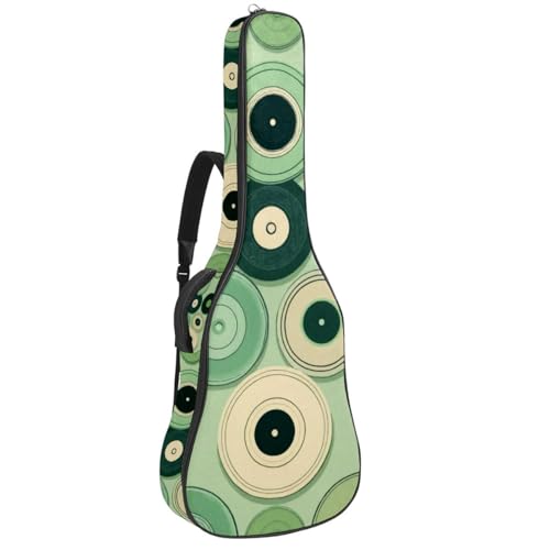 Sac de transport étanche pour guitare acoustique 101,6 cm avec protection éponge antichoc