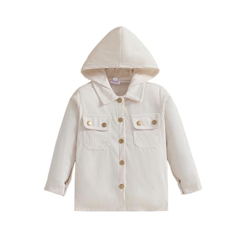 Boys Little Child Spring Fall Long Sleeve Hooded Casual Cardigan Top Jacket 4t Winter Coat