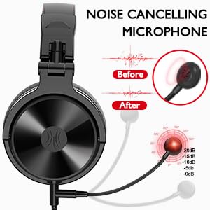 Amazon.com: OneOdio Pro 10 Wired Over Ear Headphones & 3.5 mm