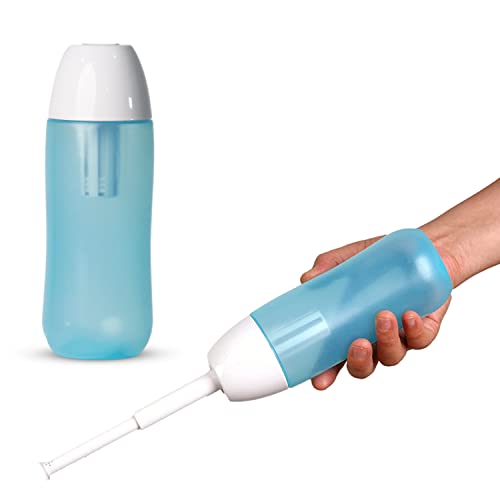 GenieBidet-Go Easy-to-use Portable Bidet with Telescoping Nozzle Storage, Travel Bag, 400 ml cap. & Perfectly Angled Nozzle Spray. Leak Resistent. Water won't drip out the bottom like all others! GenieBidet-Go Easy-to-use Portable Bidet with Telescoping Nozzle Storage, Travel Bag, 400 ml cap. & Perfectly Angled Nozzle Spray. Leak Resistent. Water won't drip out the bottom like all others!