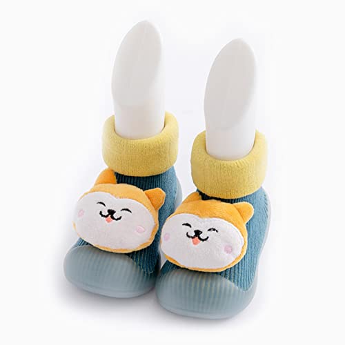 Toddler Robe And Slippers Boys Sole Baby Slipper Kids Patchwork Rubber Girls Warm Boys Slide Sandals Big Kid2
