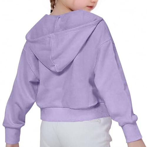 Sweatshirts For Teen Girls Long Sleeve Oversiezd Zip Up Hoodies Casual Solid Fall Fashion Jacket Baggy Cute Clothes3