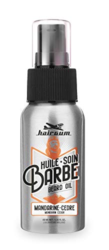 Hairgum Barber Mandarin Cedar Beard Oil40Ml Cover