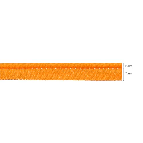 TEXTEX = Piping for Sewing Decoration, and Crafts. Composition 50% Cotton and 50% Polyester. Total Width of 15mm, Cord of 5mm - Image 3