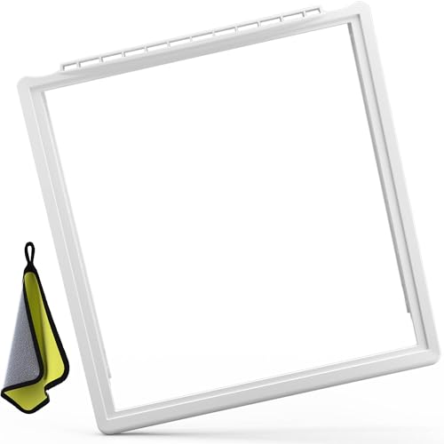 241969501 Refrigerator Shelf Frame without Glass Compatible with Frigi-daire Shelf Replacement LFSS2612TF FGSS2635TF Fit for Frigi-daire Refrigerator Parts AP4433007 Crisper Drawer Pan Cover