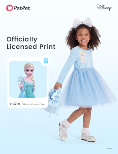 Image of Disney Girls' Tulle Tutu Dress Birthday Party Outfit Toddler to Big Kid
