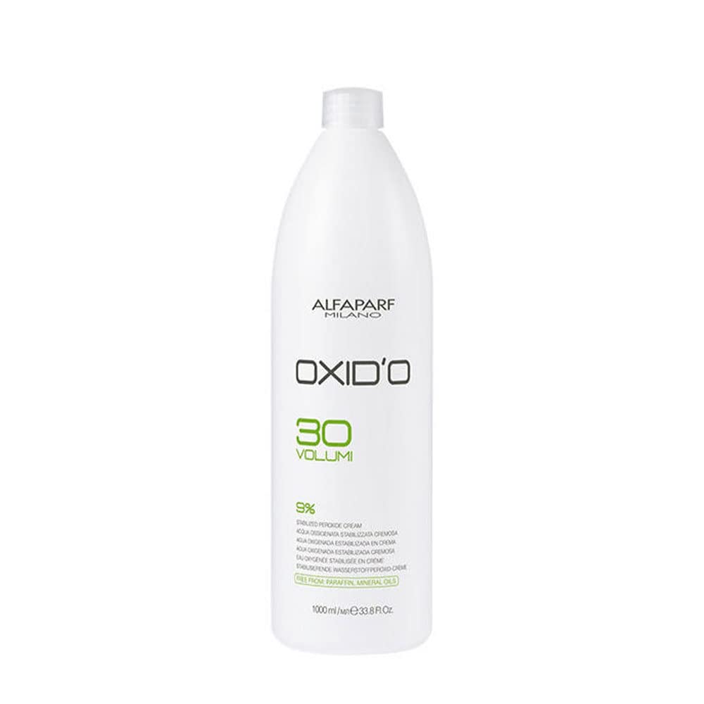 Alfaparf Milano Oxid'o 30 Volume 9% Peroxide Cream Developer - 33.82 oz
