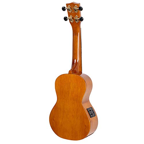 Ukulele Concert Elétrico - Série Hano - Natural Vintage