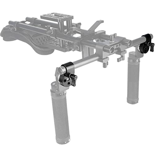 Niceyrig Rosette Adapter With 15Mm Single Rod Clamp, M6 Thread Rosette Mount Applicable For Camera Video Support System #TOP1