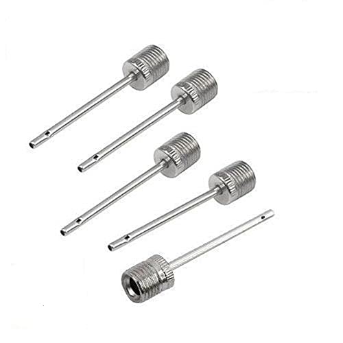 Premieradapter Inflating Pump Needle For Ball Football Rugby Volleyball Netball Valve Adaptor, 5 Pcs (Ty95) #TOP18