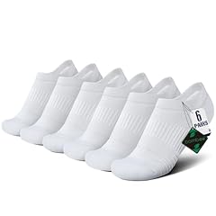 6 Pairs White