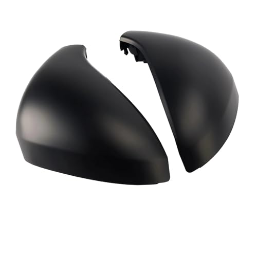 Boîtier rétroviseur pour Peugeot 207 hayon 2006-2015 couvercles rétroviseurs latéraux noir