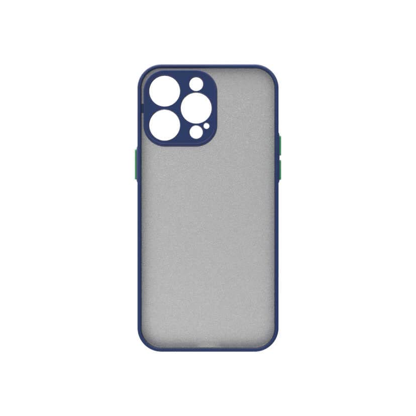 Zore Apple için uyumlu iPhone 15 Pro Max Kılıf Zore Hux Kapak Lacivert
