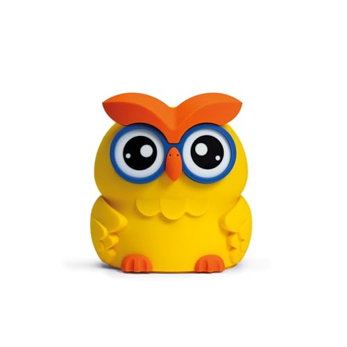 Collectino 700464 – Spareule Gelb – Spardose mit LC-Display und automatischer Münzerkennung – Innovatives Sparschwein