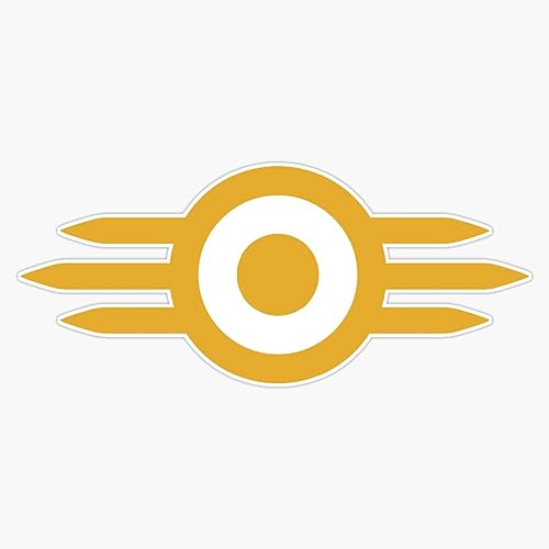 Vault Tec Sticker Bumper Sticker Vinyl Decal 5"
