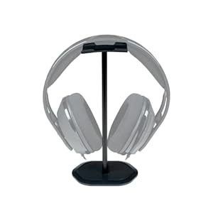 RIG Universal Gaming Headset Stand – Featuring A Sturdy Metal Design and Rubber Base, Ideal for Your Gaming Setup