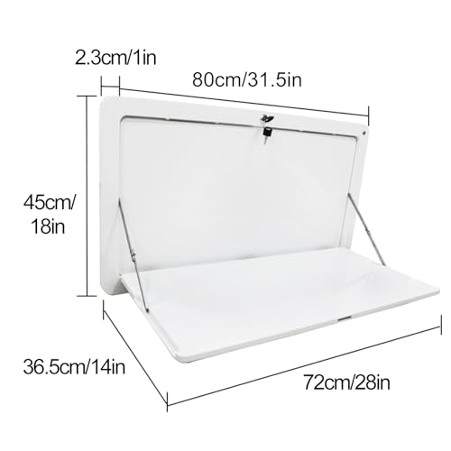 Mesa plegable para autocaravanas que ahorra espacio en furgonetas camper 3