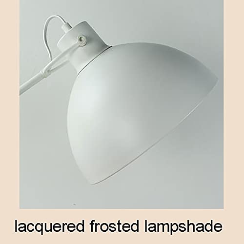 Lampe debout industrielle rustique avec abat-jour dôme métal au sol - 6