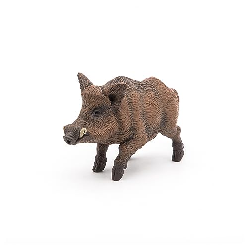 Papo 53011 WILDTIERE DER WELT Wildschwein, Mehrfarben, 1 Stück