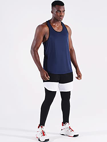 NELEUS Men's Workout Running Shirt (Pack of 3)